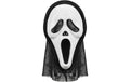Partydeco Maske Scream 18 x 31 cm, Kapuze 38 cm