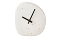 House Nordic Tischuhr Linz, Weiss, Zement 5x14x15 cm (LxBxH), exkl. 1xAA Batterien