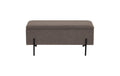 House Nordic Sitzbank Watford, braun Mit Stauraum, L:36.5, B:95, H:46cm