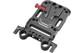 SmallRig V Mount Battery Mount Plate with Dual 15mm Rod Clamp