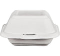 Weita Hamburgerbox Zuckerrohr 1 Pack à 50 Stk. 14x14x0.75.2cm, weiss