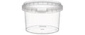 Weita Runddose mit Deckel PP 280 ml 1 Pack à 40 Stk. D: 9.7cm Transparent