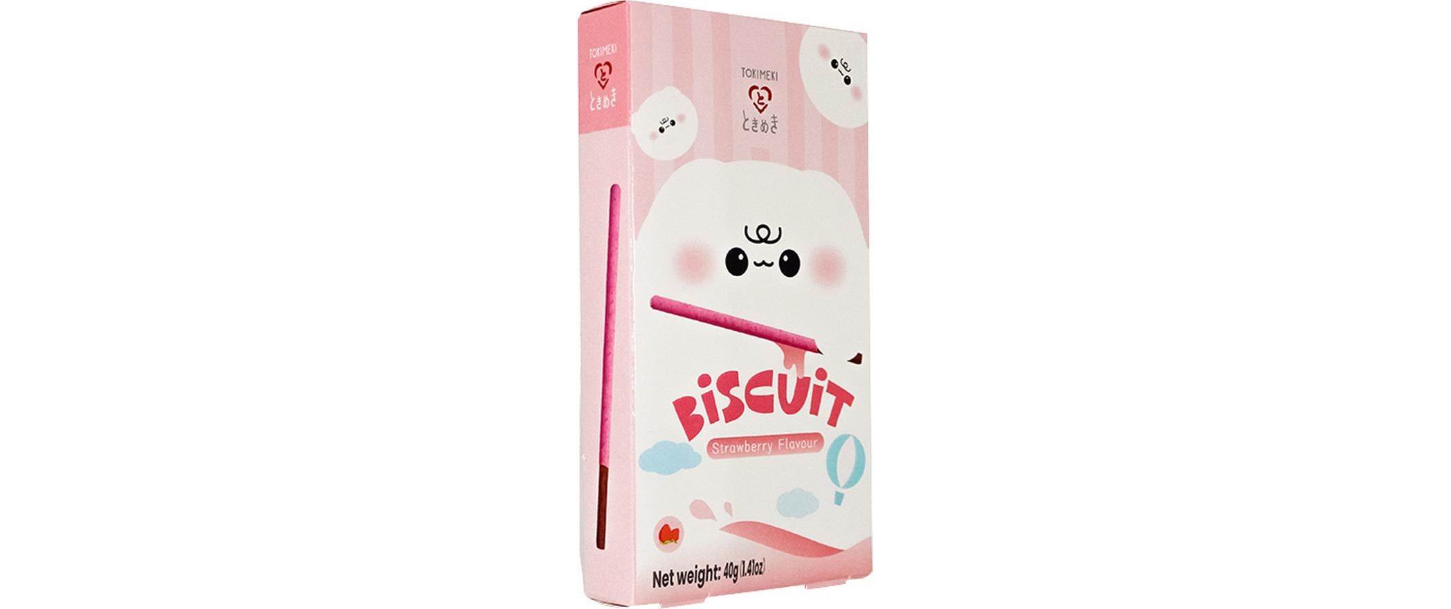 Biscuit Stick Erdbeer 40g