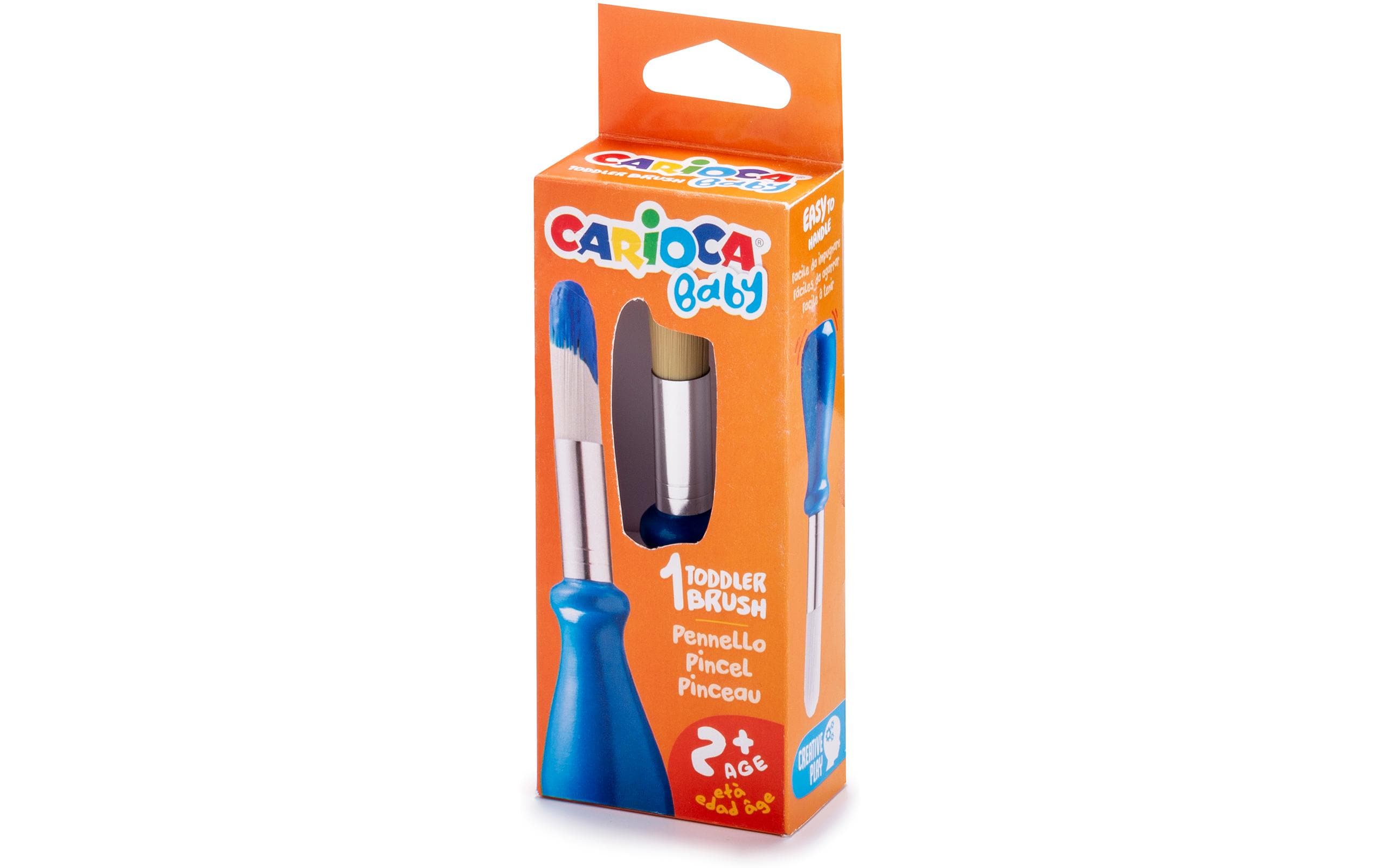 Carioca Pinsel Baby, Nylon Borsten einfacher Griff
