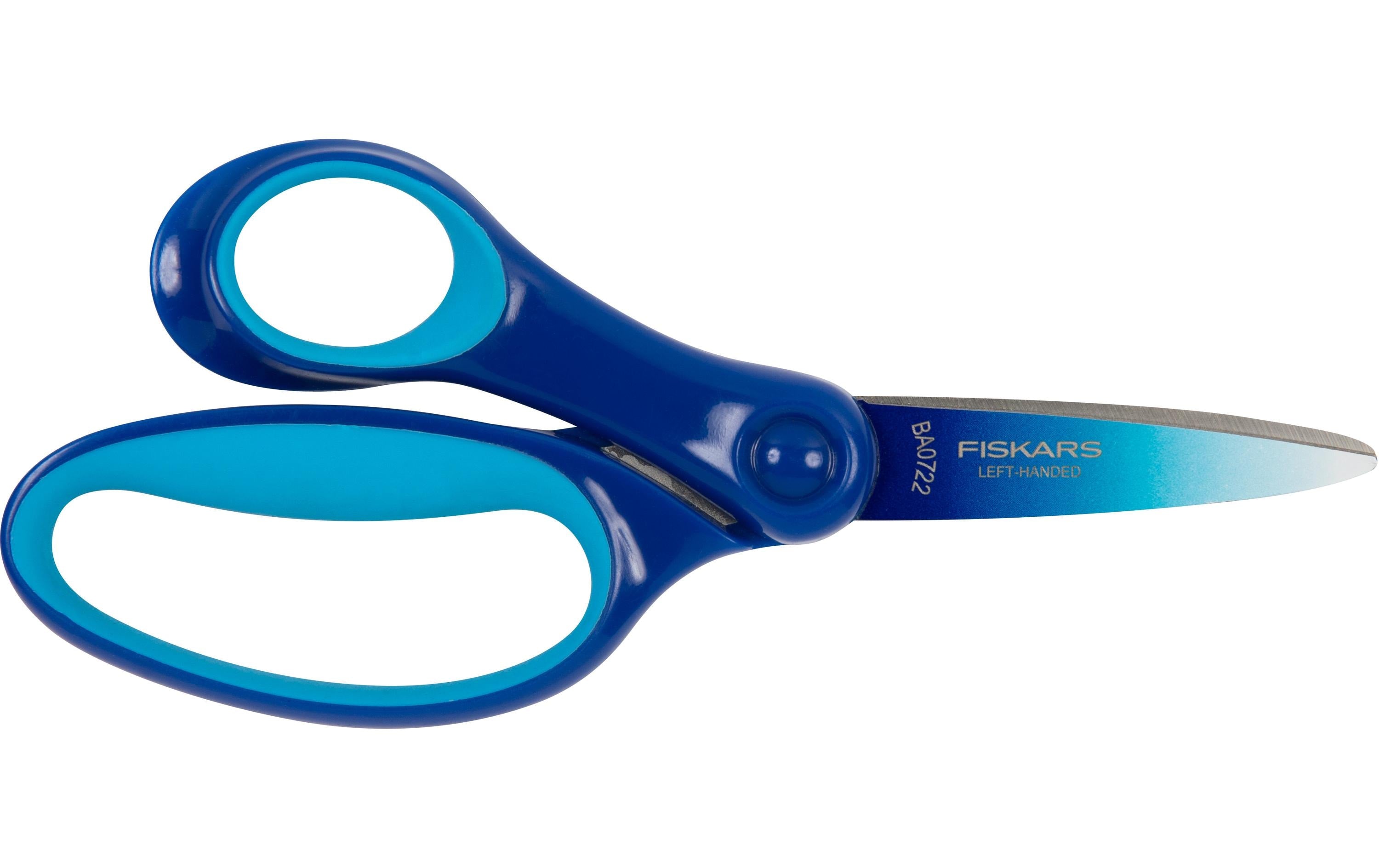 Fiskars Kinderschere Ombre Blue links 15cm 8+