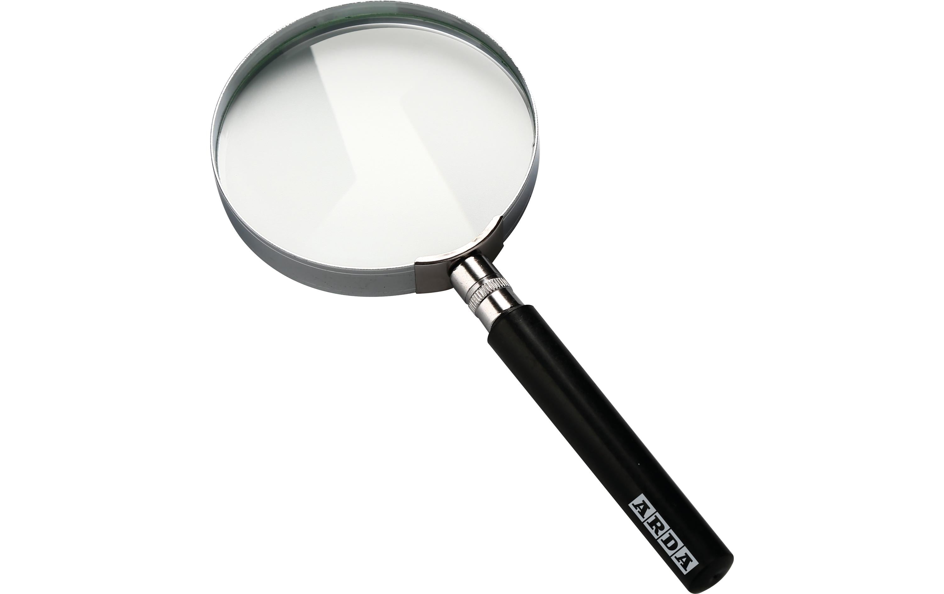 ARDA Lupe  Ø 7.5cm, Glas Vergrösserung 3-Fach