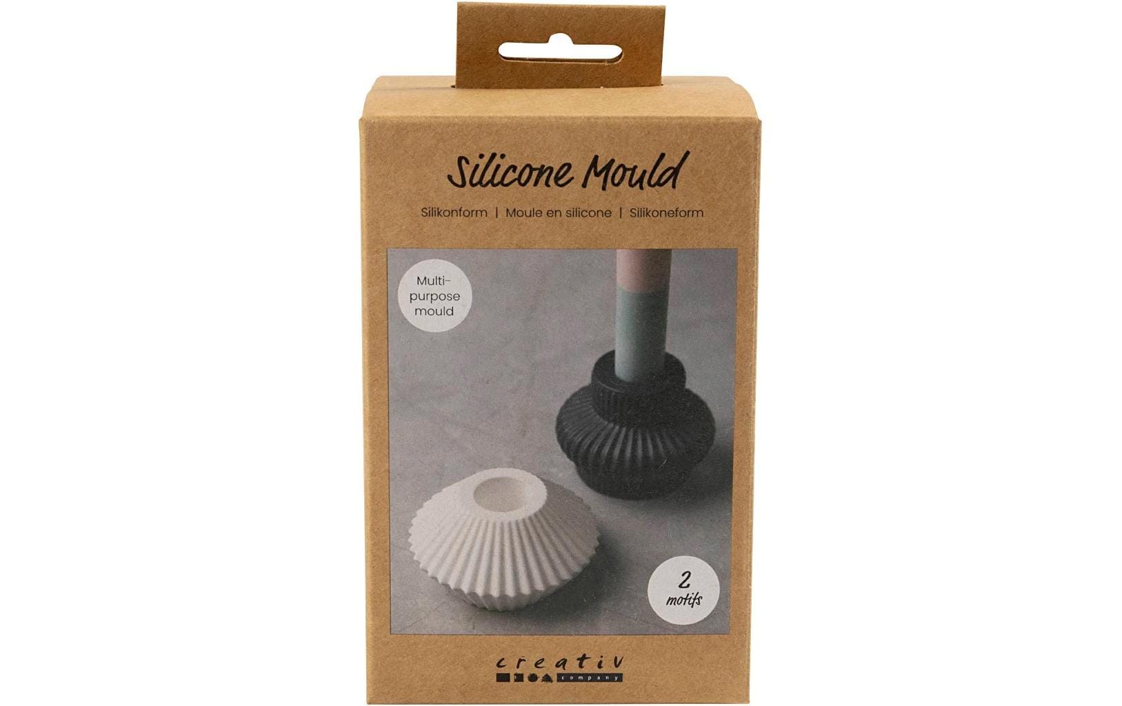 Creativ Company Giessformen Silikon Kerzenhalter