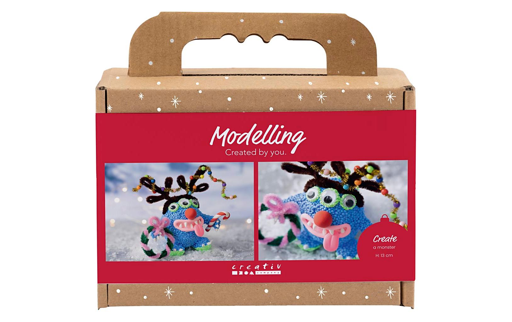 Creativ Company Bastelset Modellieren Monster