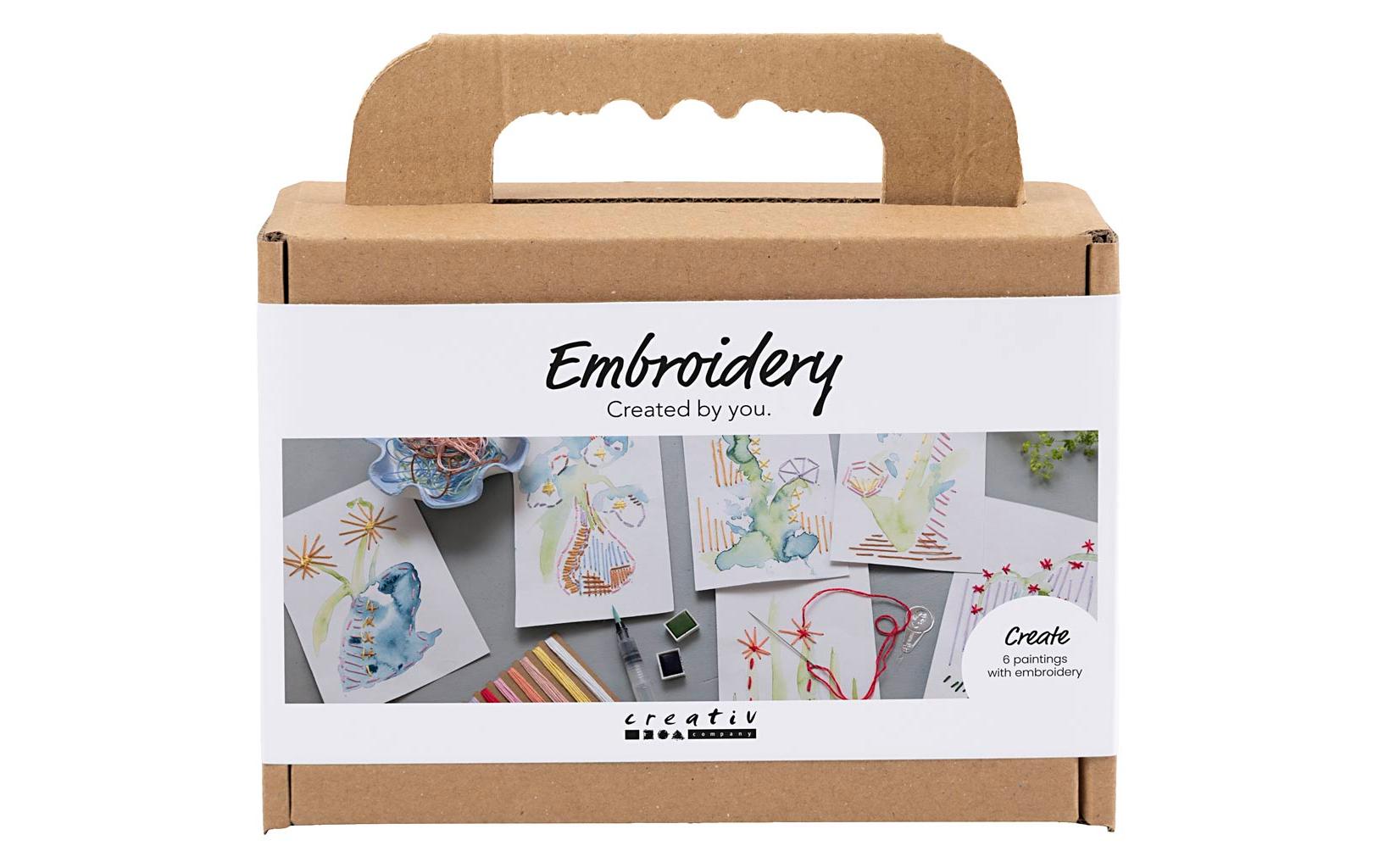 Creativ Company Bastelset Sticken/Malen