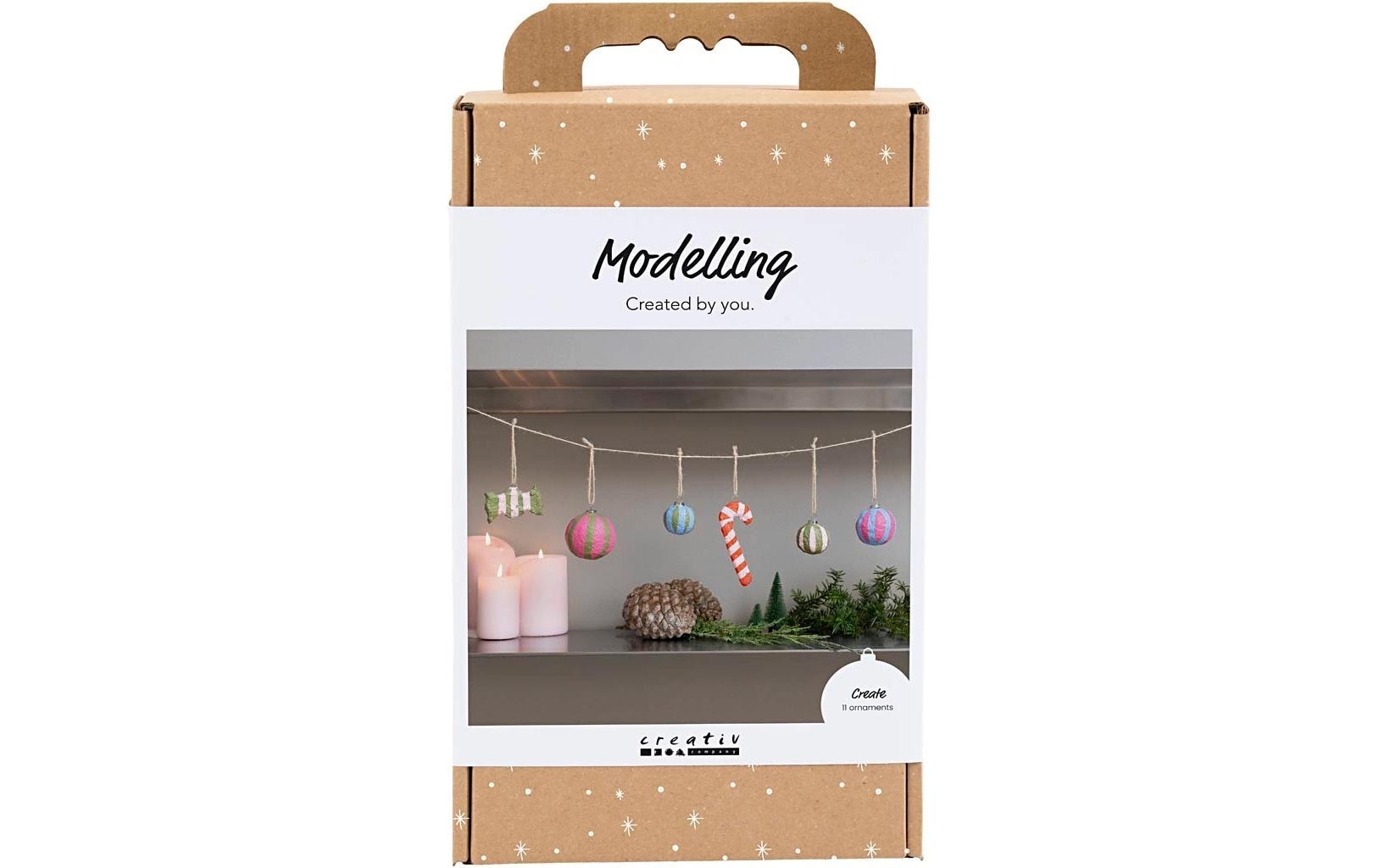 Creativ Company Bastelset Weihnachten Modellieren