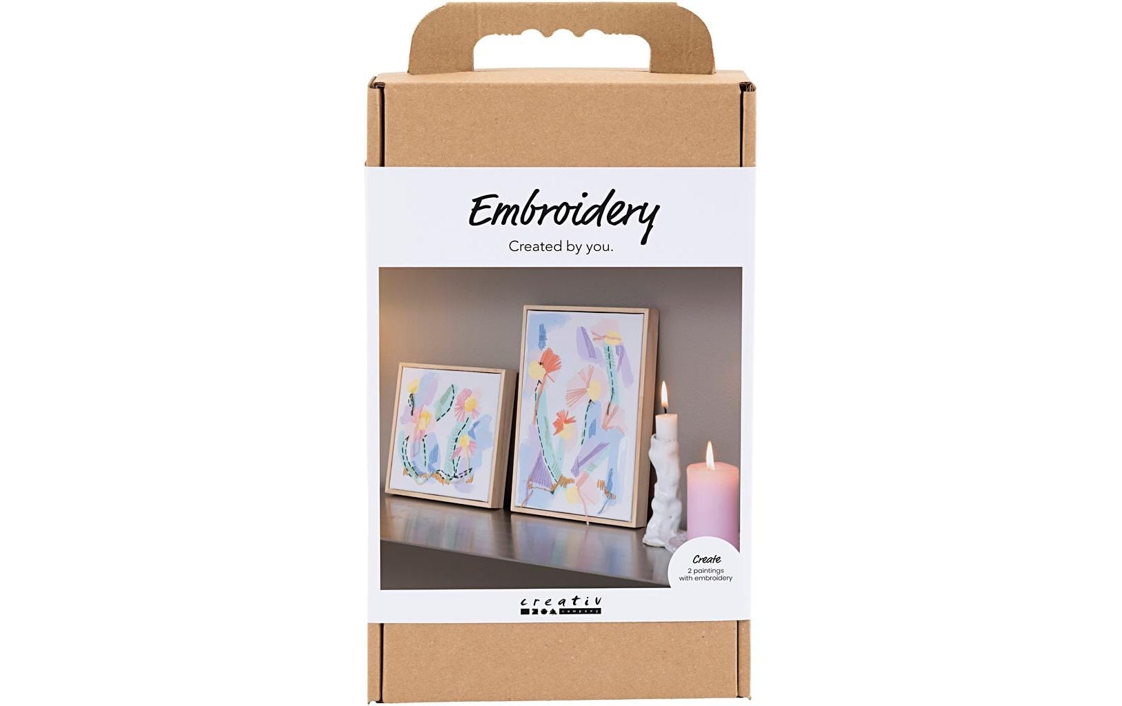 Creativ Company Starter Bastelset Sticken/Malen