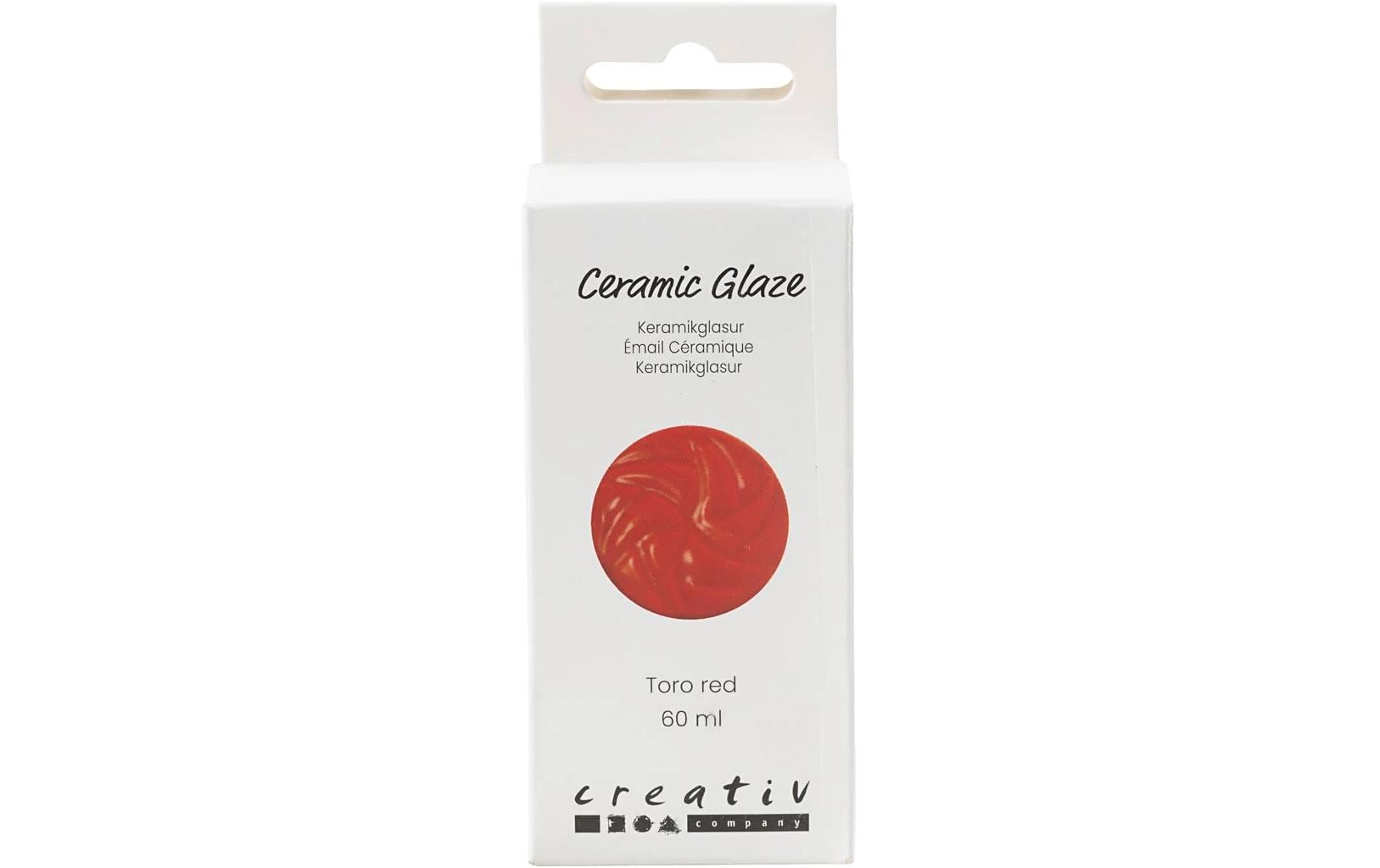 Creativ Company Keramikglasur rot,  60ml