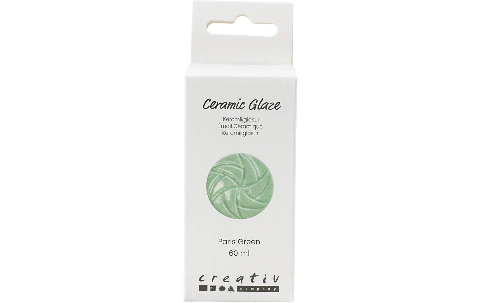 Creativ Company Keramikglasur grün,  60ml