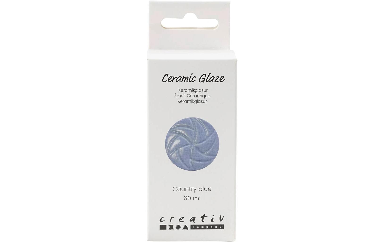 Creativ Company Keramikglasur blau,  60ml