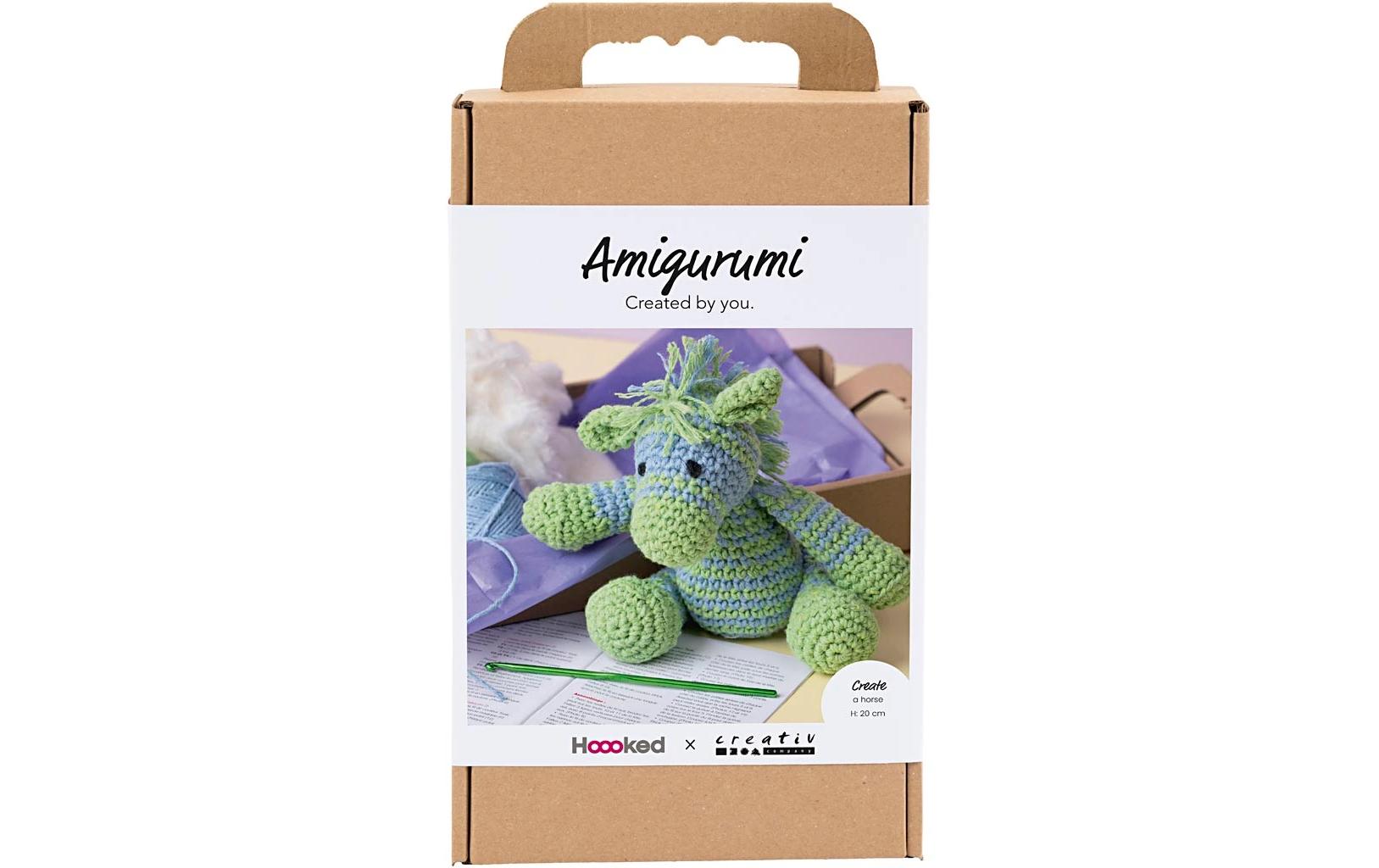 Creativ Company Bastelset Amigurumi Häkelset Zebra