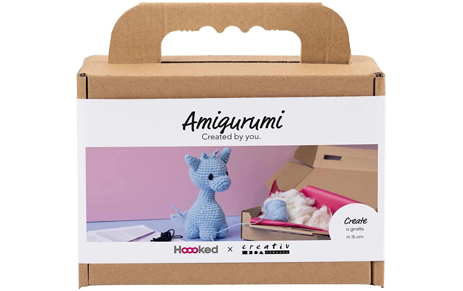 Creativ Company Bastelset Amigurumi Häkelset Giraffe