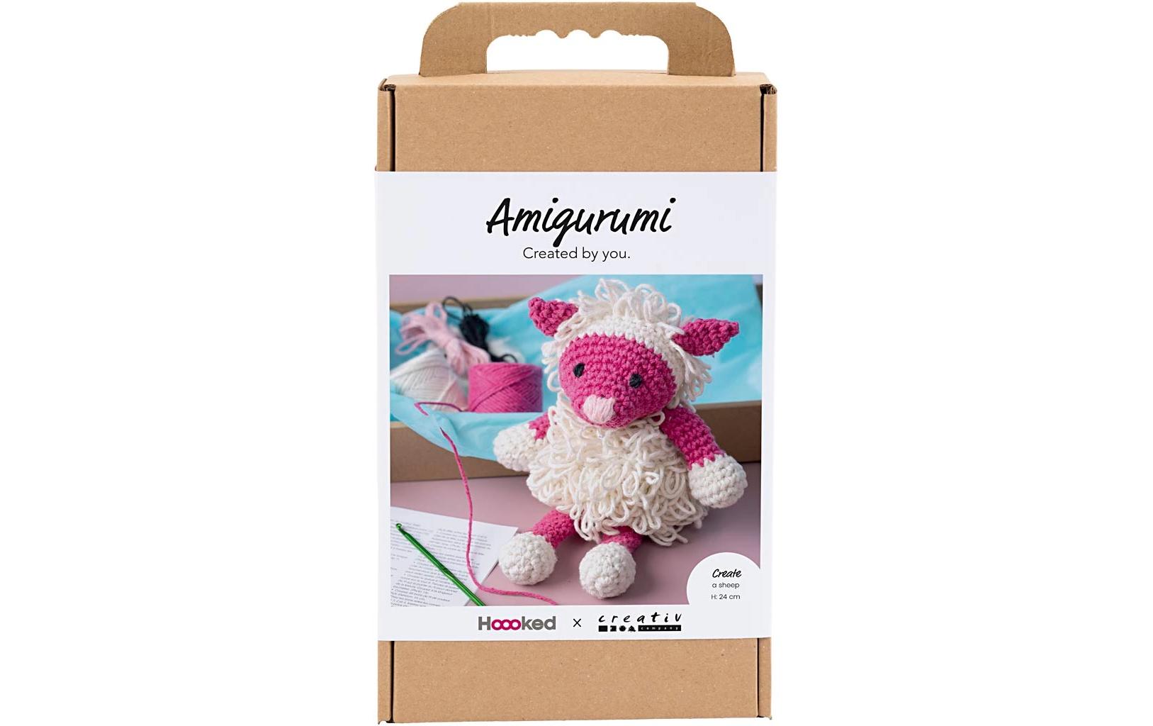 Creativ Company Bastelset Amigurumi Häkelset Schaf