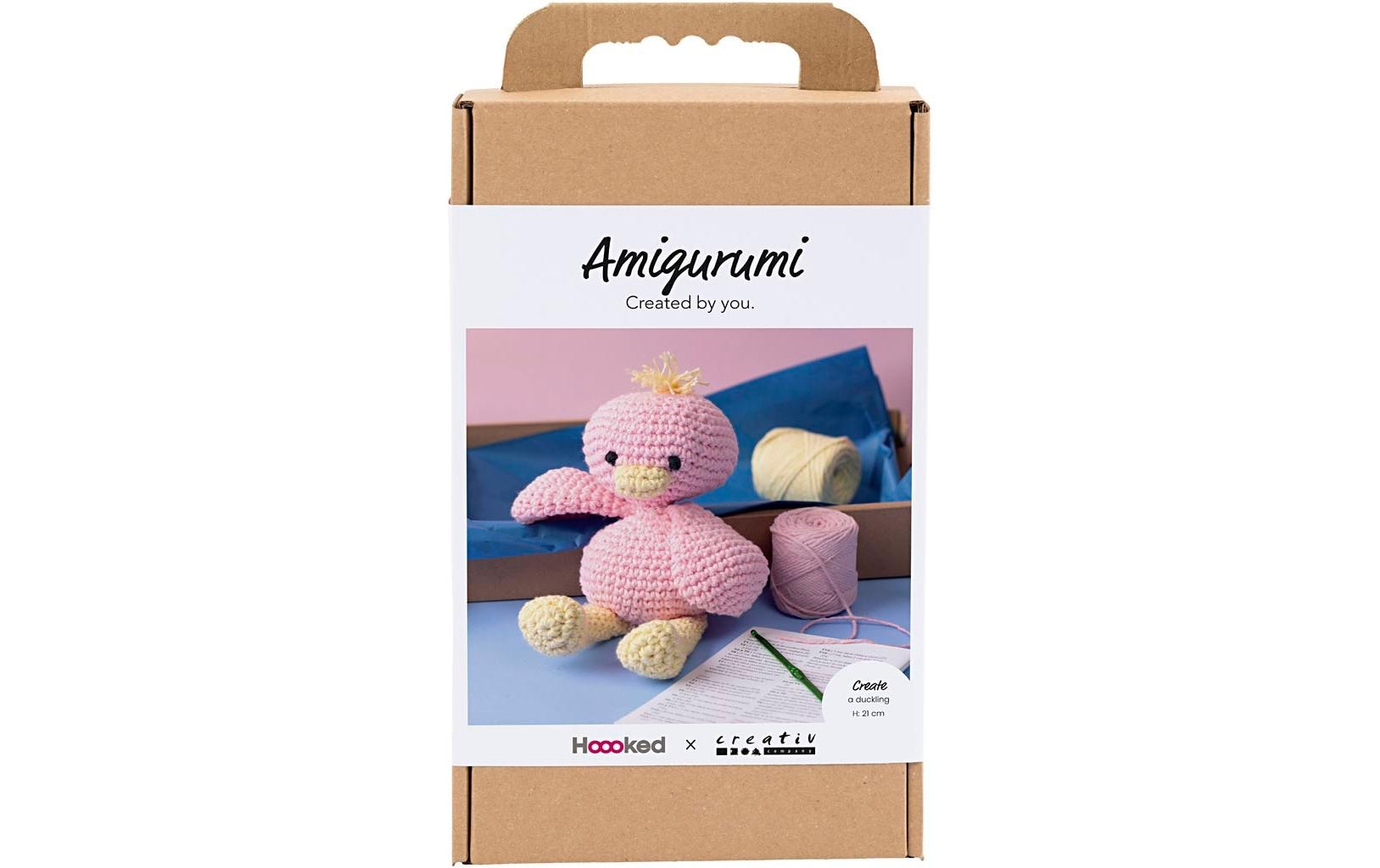 Creativ Company Bastelset Amigurumi Häkelset Ente