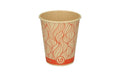 Verive Kaffeebecher Bambus 2dl 1 Pack à 50 Stk. Braun/orange