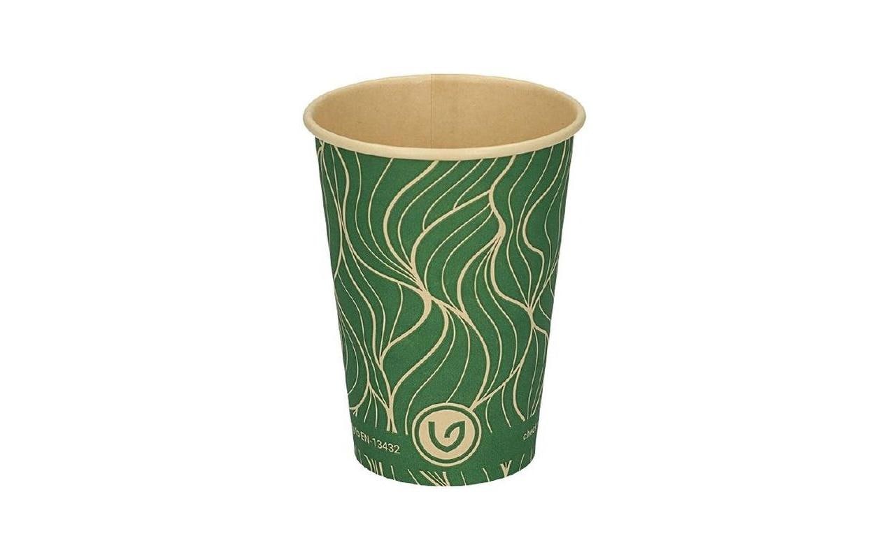 Verive Kaffeebecher Bambus 1.8dl 1 Pack à 100 Stk. Grün/Braun