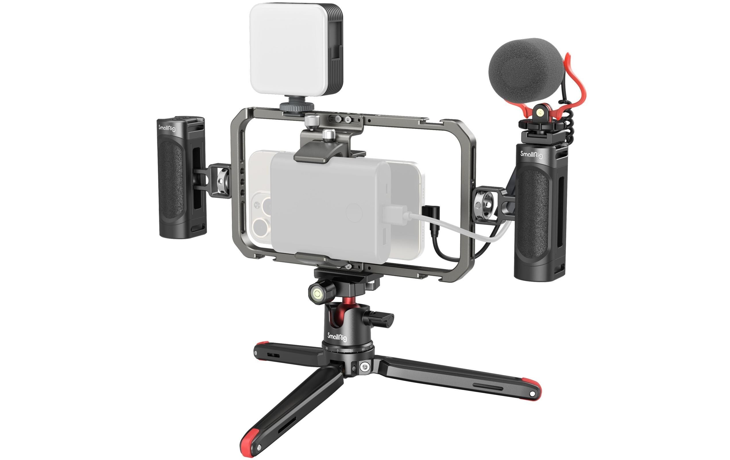 SmallRig All-in-One Video Kit with Audio and Lighting System