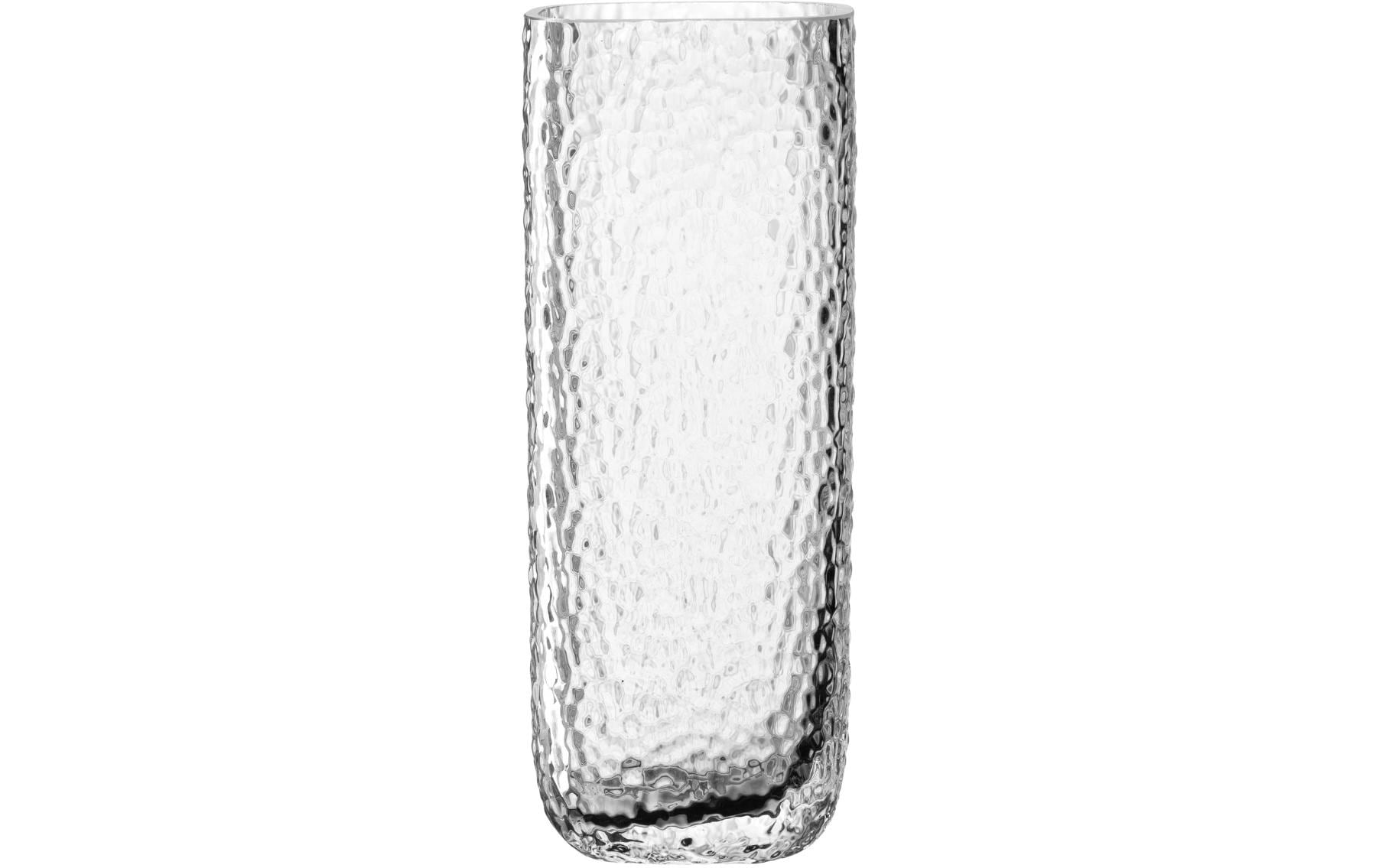 Leonardo Vase Martello 27 transparent, eckig D:10cm, Höhe 26.5cm