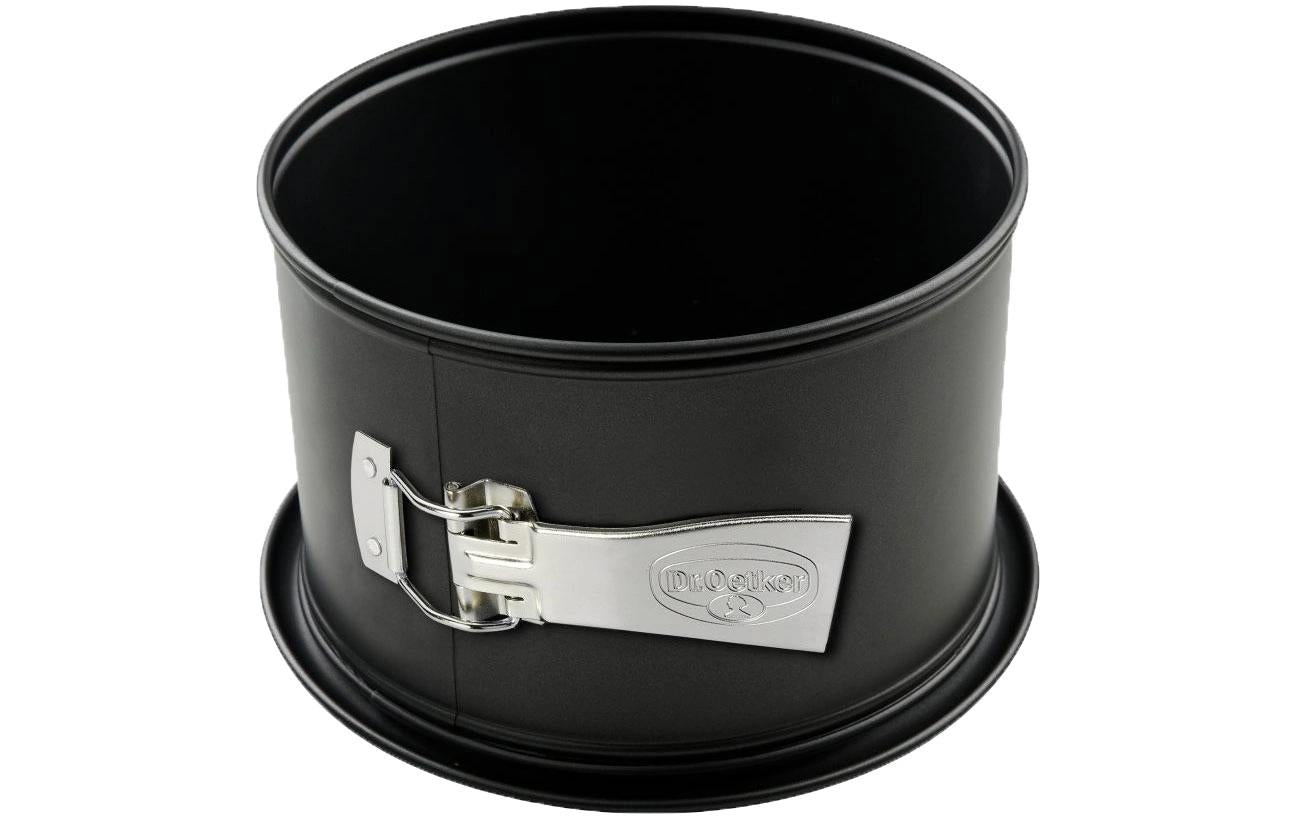 Dr. Oetker Springform extra hoch 20cm Stahlblech D:20x12cm, schwarz
