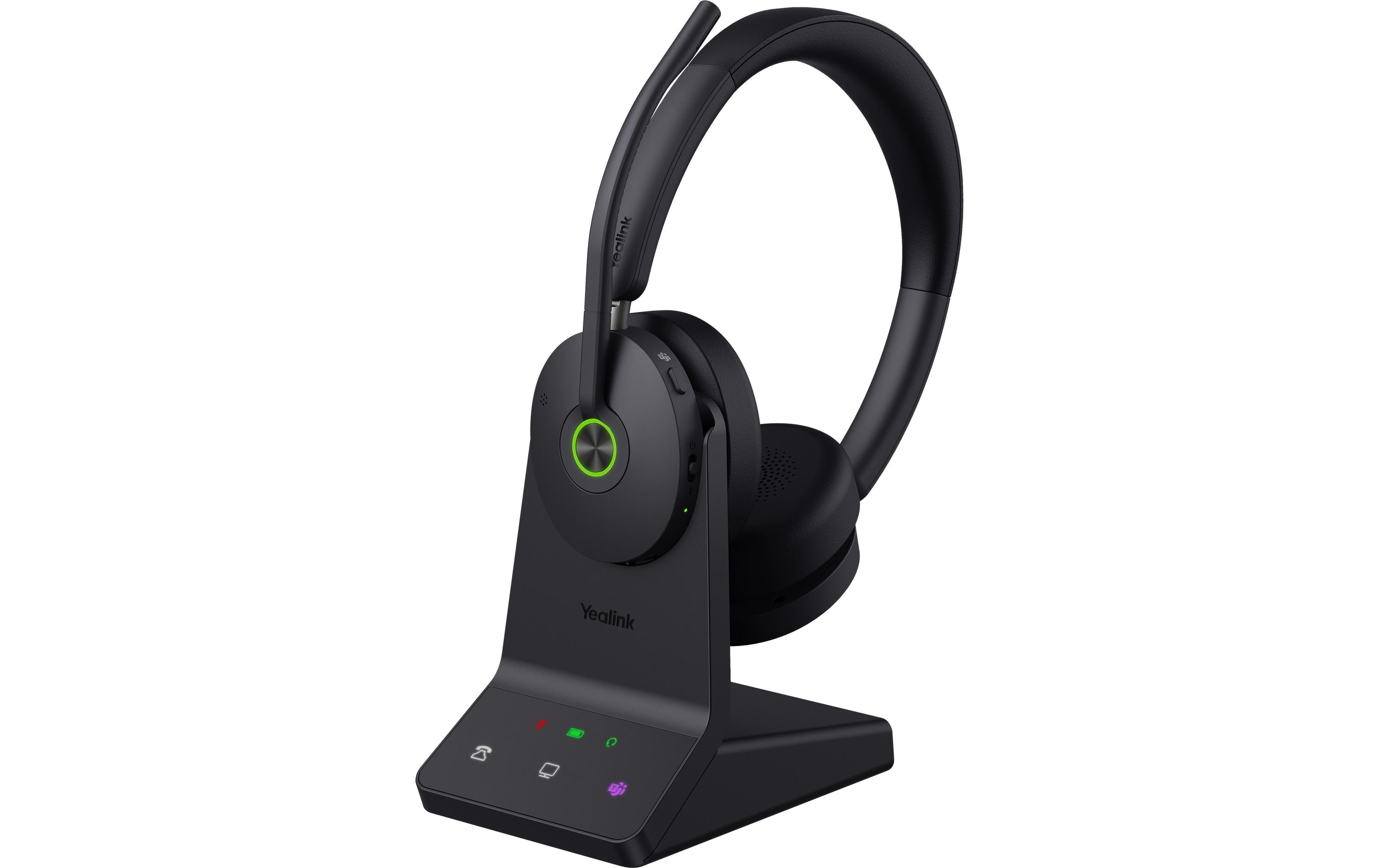Yealink Headset WH68 UC DECT Wireless Headset, mit Basisstation