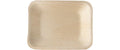 Papstar Teller Palmblatt Pure eckig 1 Pack à 25 Stk. 16x12x2.5cm