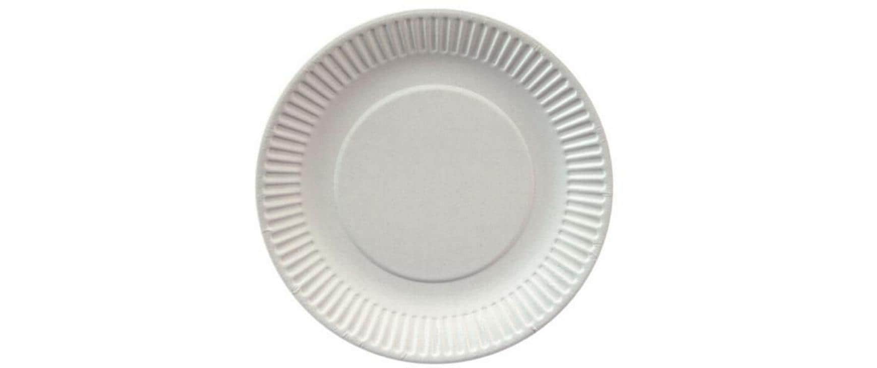 Papstar Pappteller Pure rund D 19cm 1 Pack à 100 Stk. Weiss