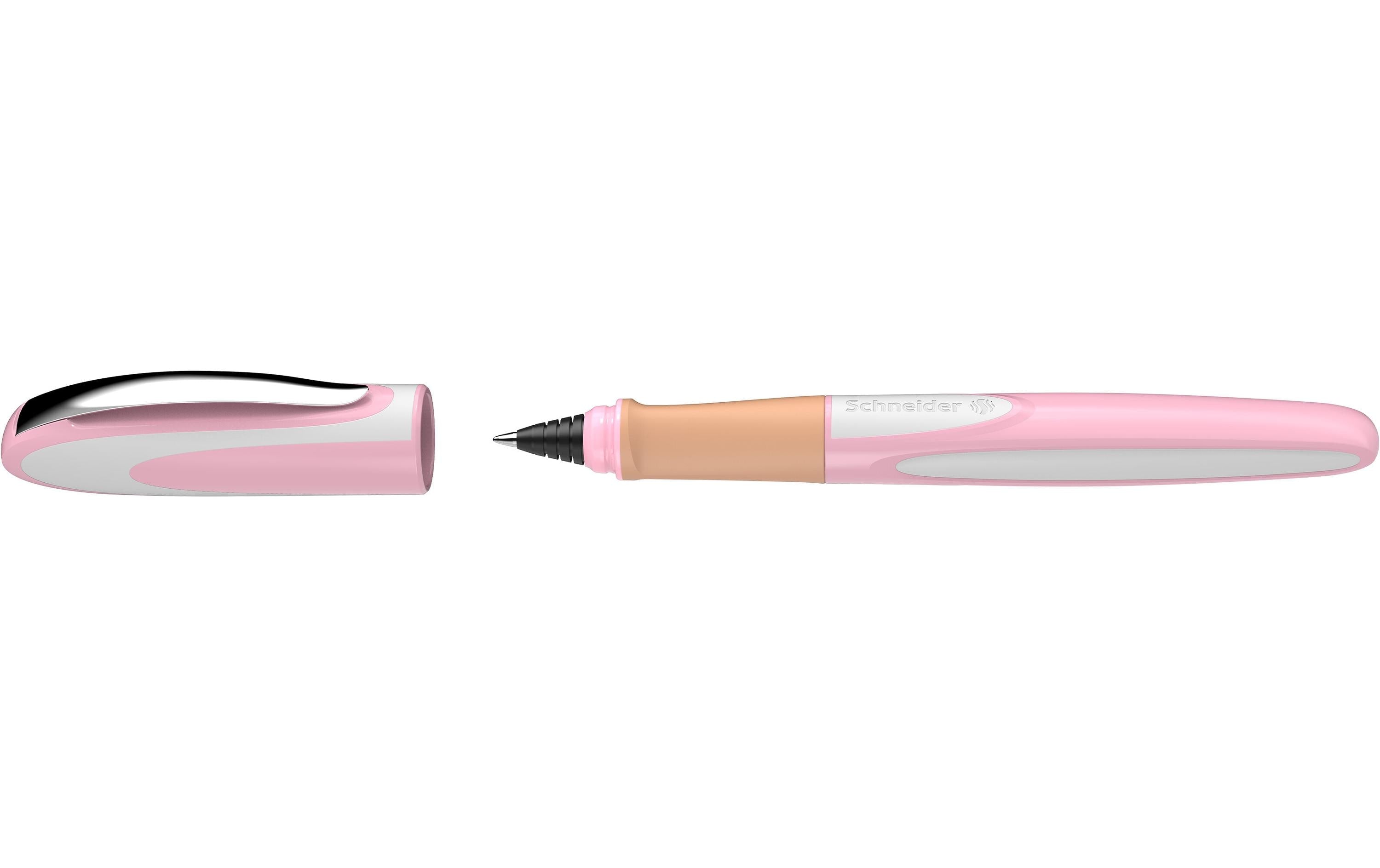 Schneider Tintenroller Ray M Cherry Blossom rosa/weiss, Rechts- und Linkshänder