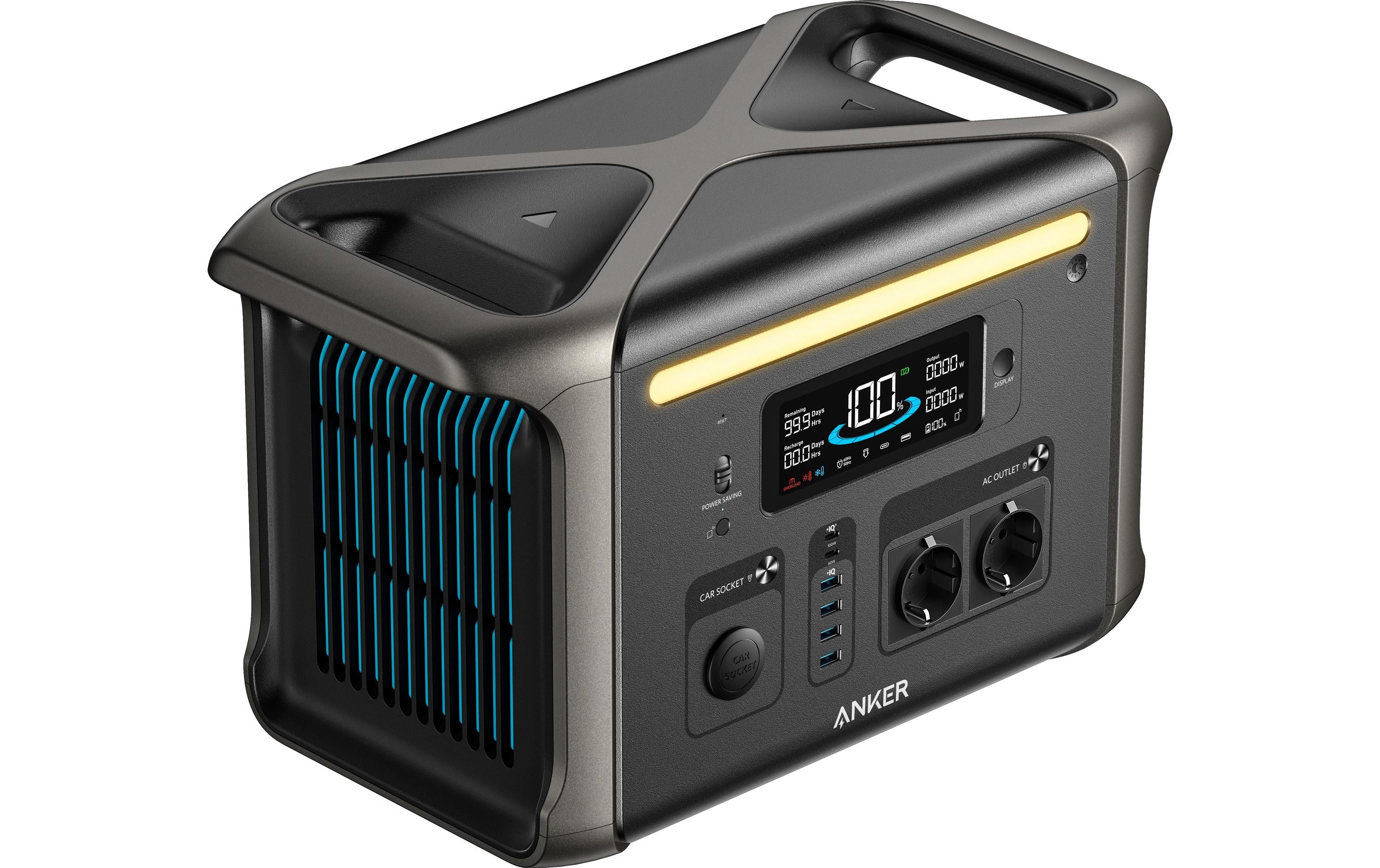 Anker SOLIX F1500 Power Station 1536Wh 1800W