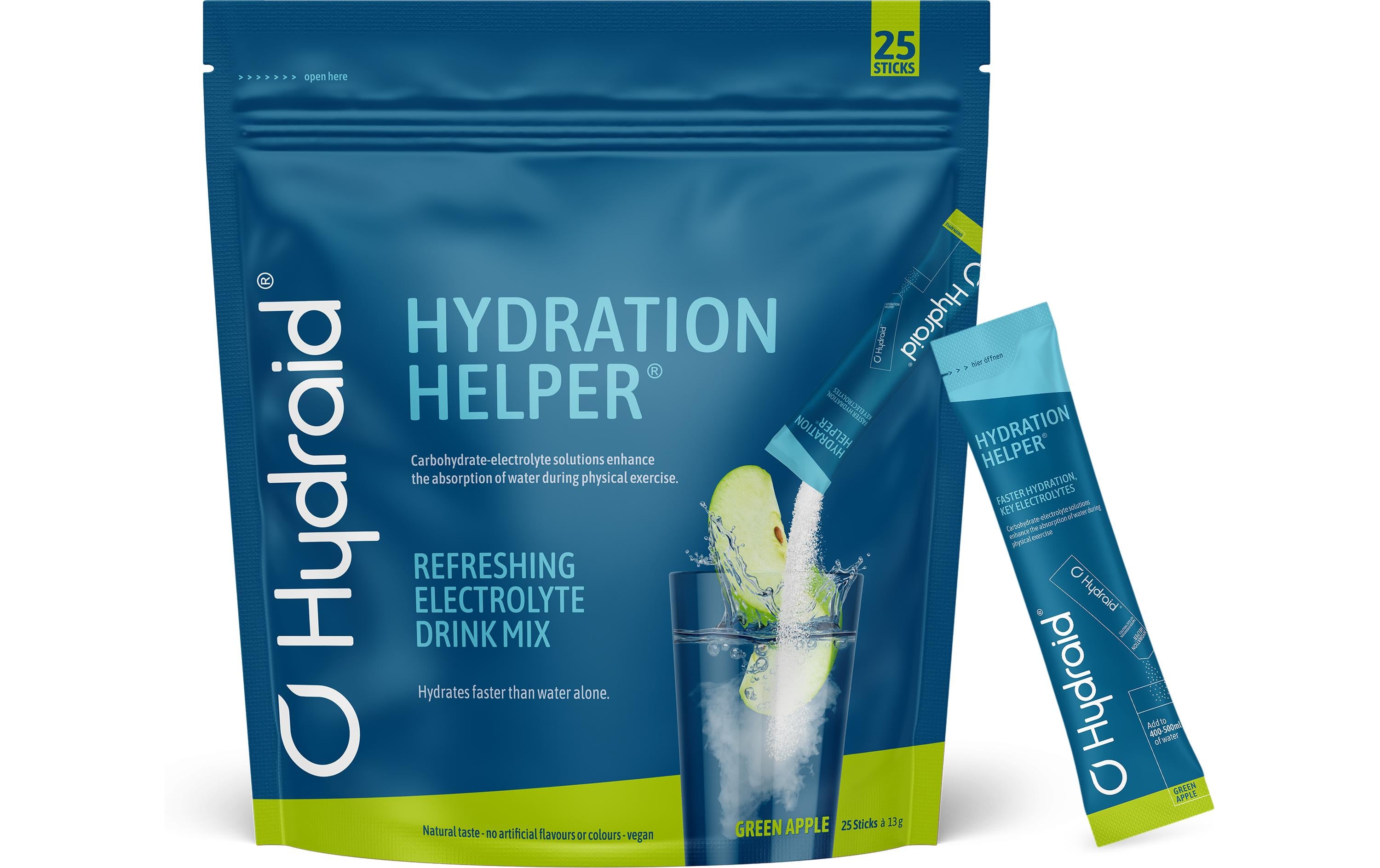Hydraid Electrolyt Sportgetränk Apple, 25x Sticks à 12.9g