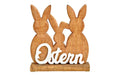 G.Wurm Aufsteller Hase Schriftzug 21x22x5cm