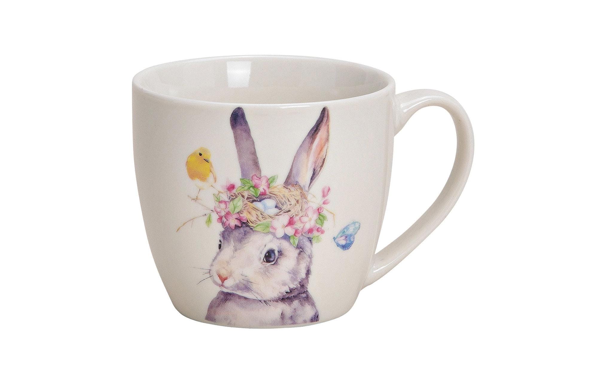 G.Wurm Tasse Hase 13x9x10cm 350ml