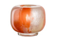 Leonardo Vase Cipria Due 11 orange/creme, D: 12.5cm, Höhe 12.5cm