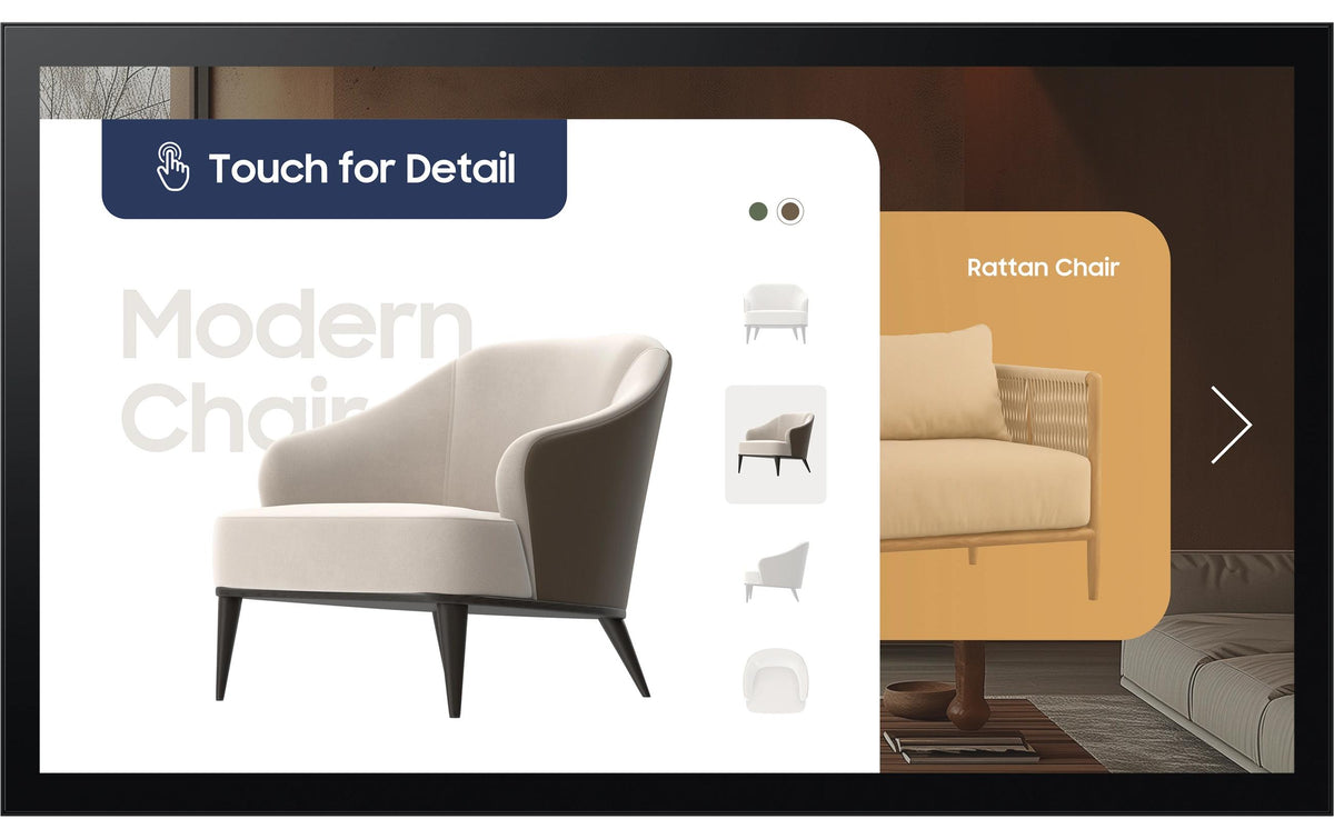 Samsung LH32QMCTBGCXEN 32" Professional Touch Display, 400cd/m2,