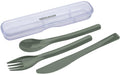 Fackelmann Besteck Set-be the move grün 3er Set, Messer, Gabel, Löffel