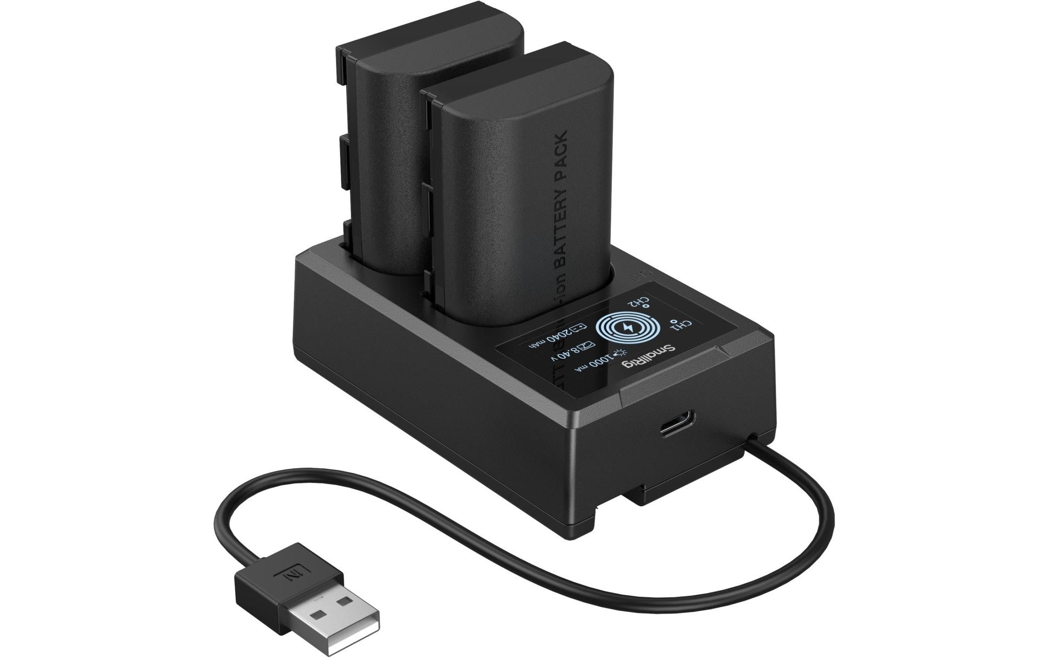 SmallRig Camera Battery and Charger Kit for Canon LP-E6P