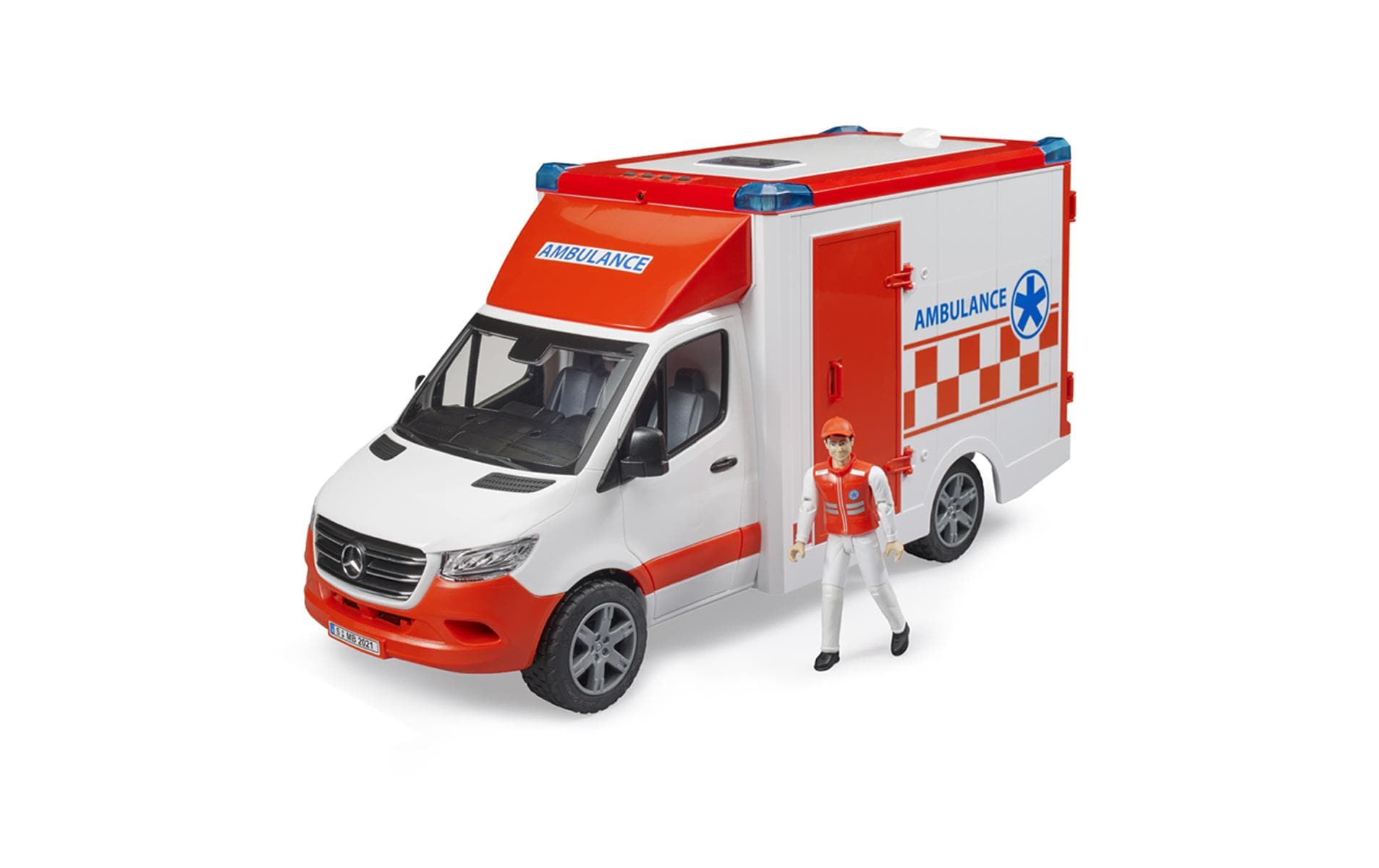 Bruder Ambulanz mit Fahrer, L+S