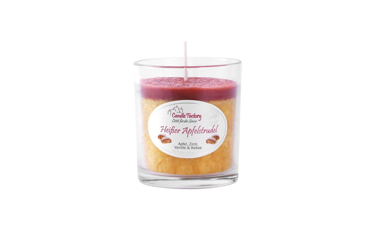 Candle Factory Party Light Heisser Apfelst Brenndauer 30h, H: 8.3 cm, D: 7.3 cm
