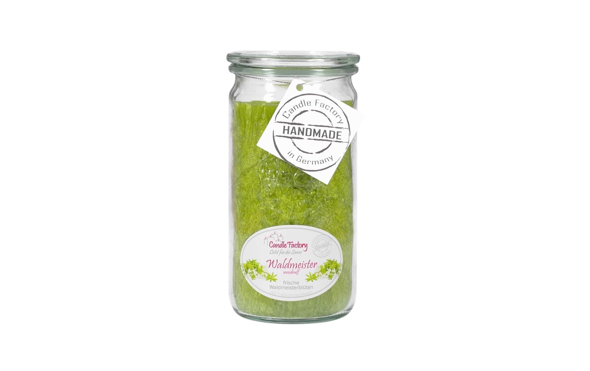 Candle Factory Mini Jumbo Waldmeister Brenndauer 70h, H: 13.5 cm, D: 7 cm