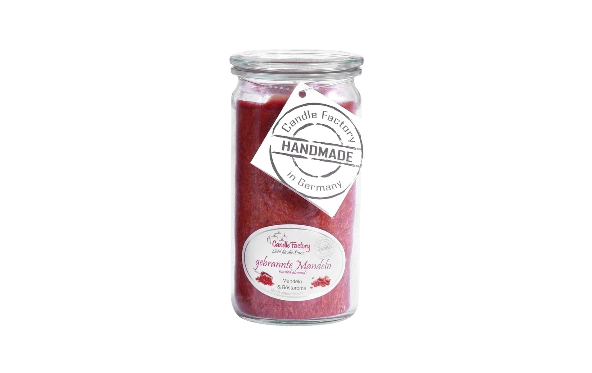 Candle Factory Mini Jumbo Gebrannte M. Brenndauer 70h, H: 13.5 cm, D: 7 cm