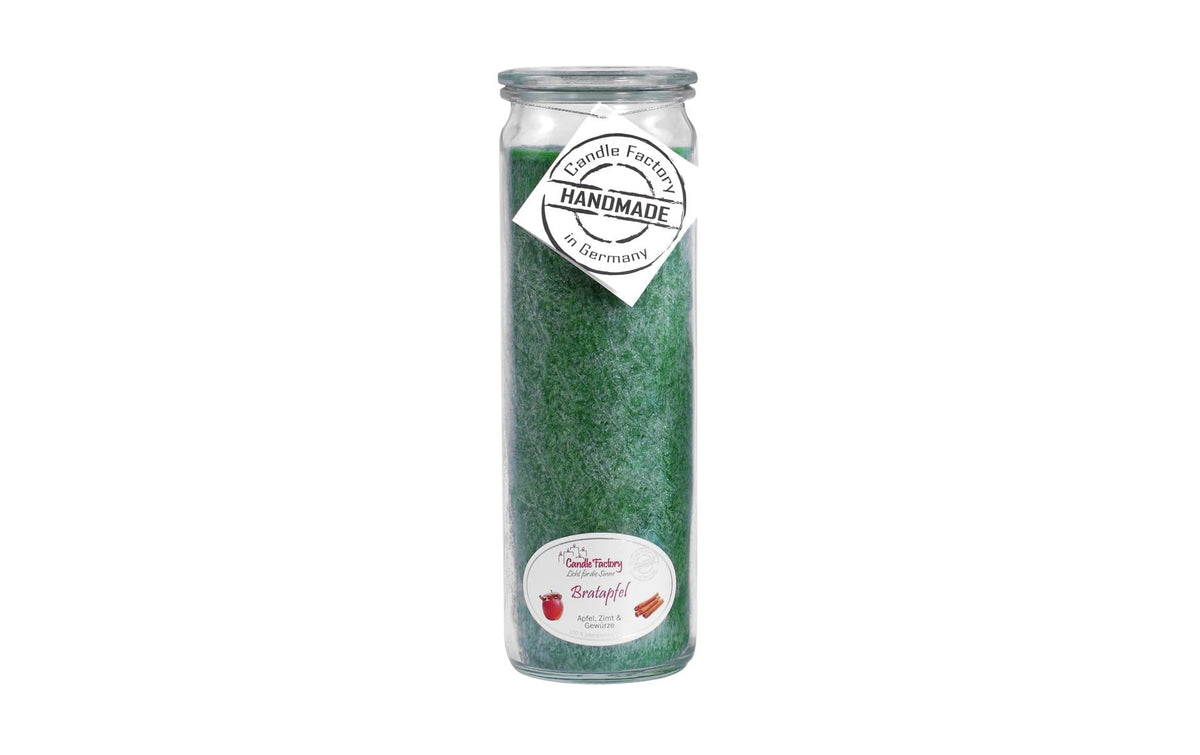 Candle Factory Big Jumbo Bratapfel Brenndauer 100h, H: 21 cm, D: 7 cm
