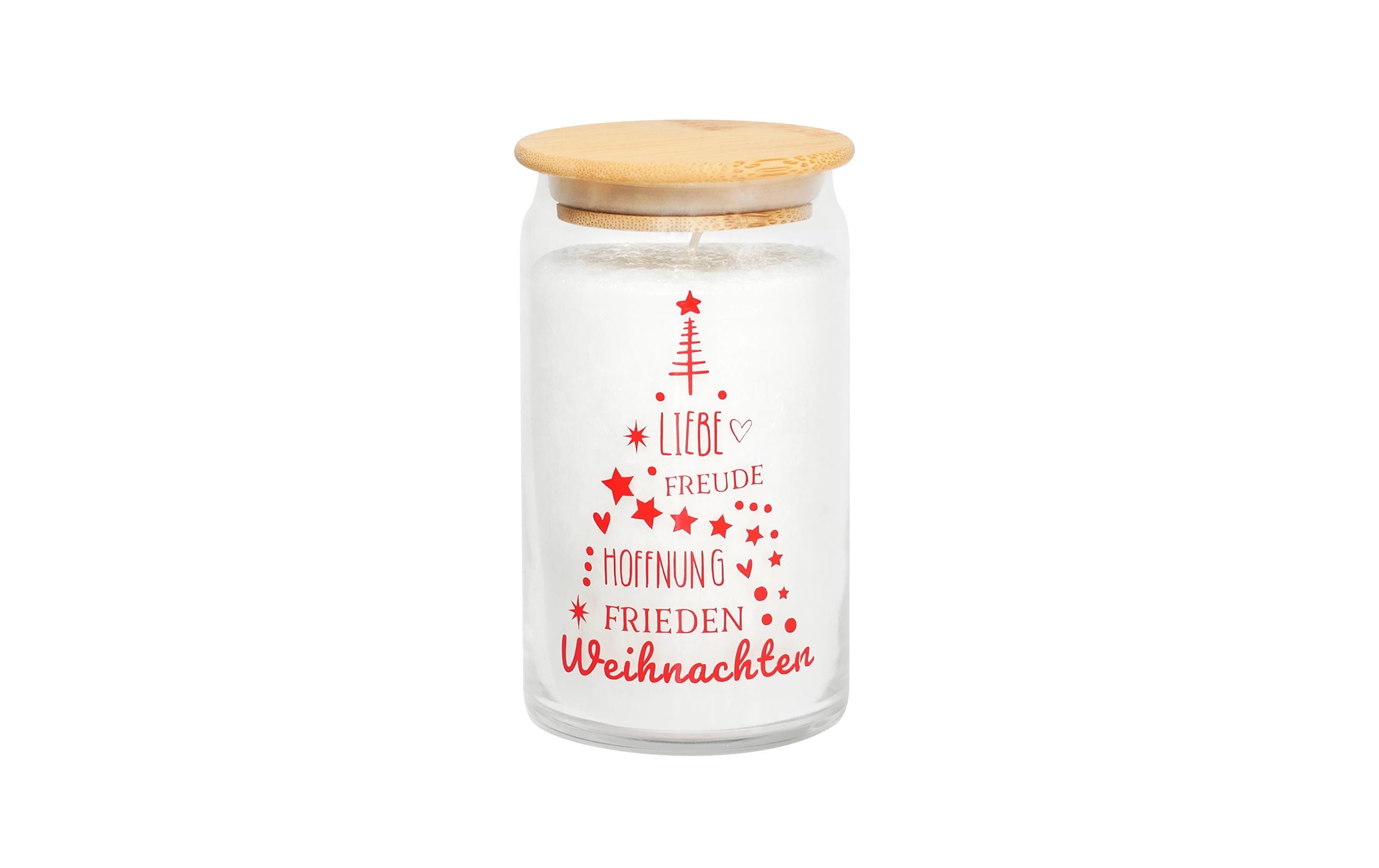 Candle Factory Kerze im Glas Weihnachten