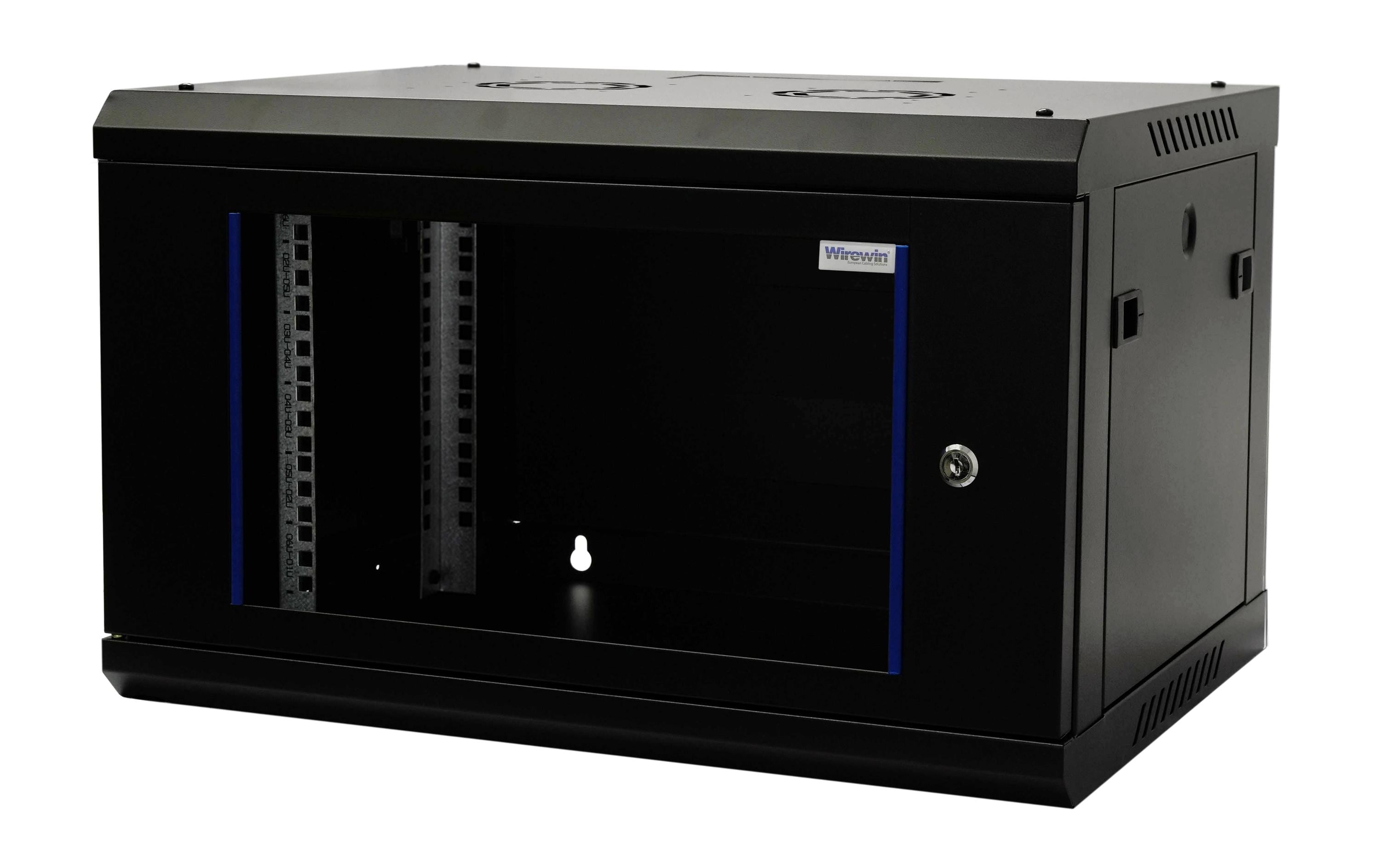 WIREWIN Wandschrank PS3, 600x600x6HE sw Pro 3rd Gen