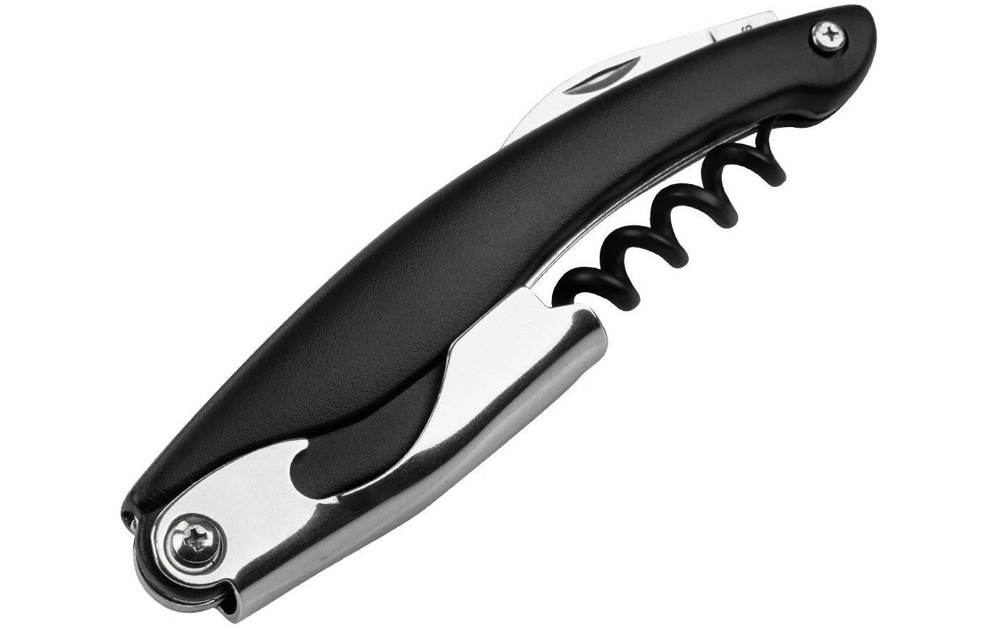 Fackelmann Kellnerkorkenzieher Specter ABS, schwarz