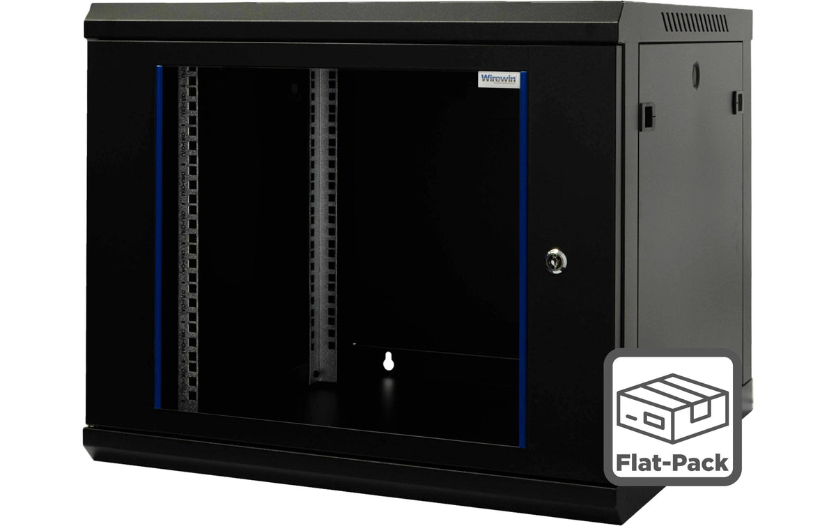 WIREWIN Wandschrank PS3 FP, 600x450x9HE sw Pro 3rd Gen