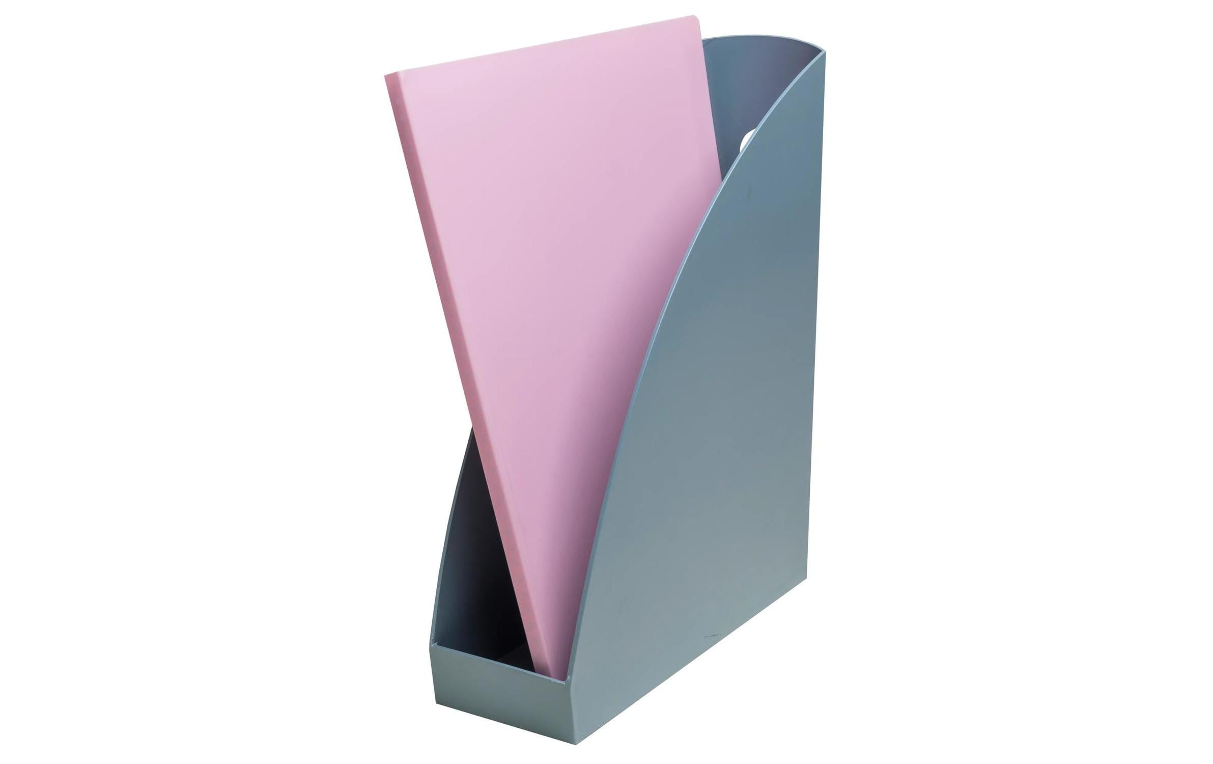 Exacompta Stehsammler MAG-CUBE AutentiK Blaugrau