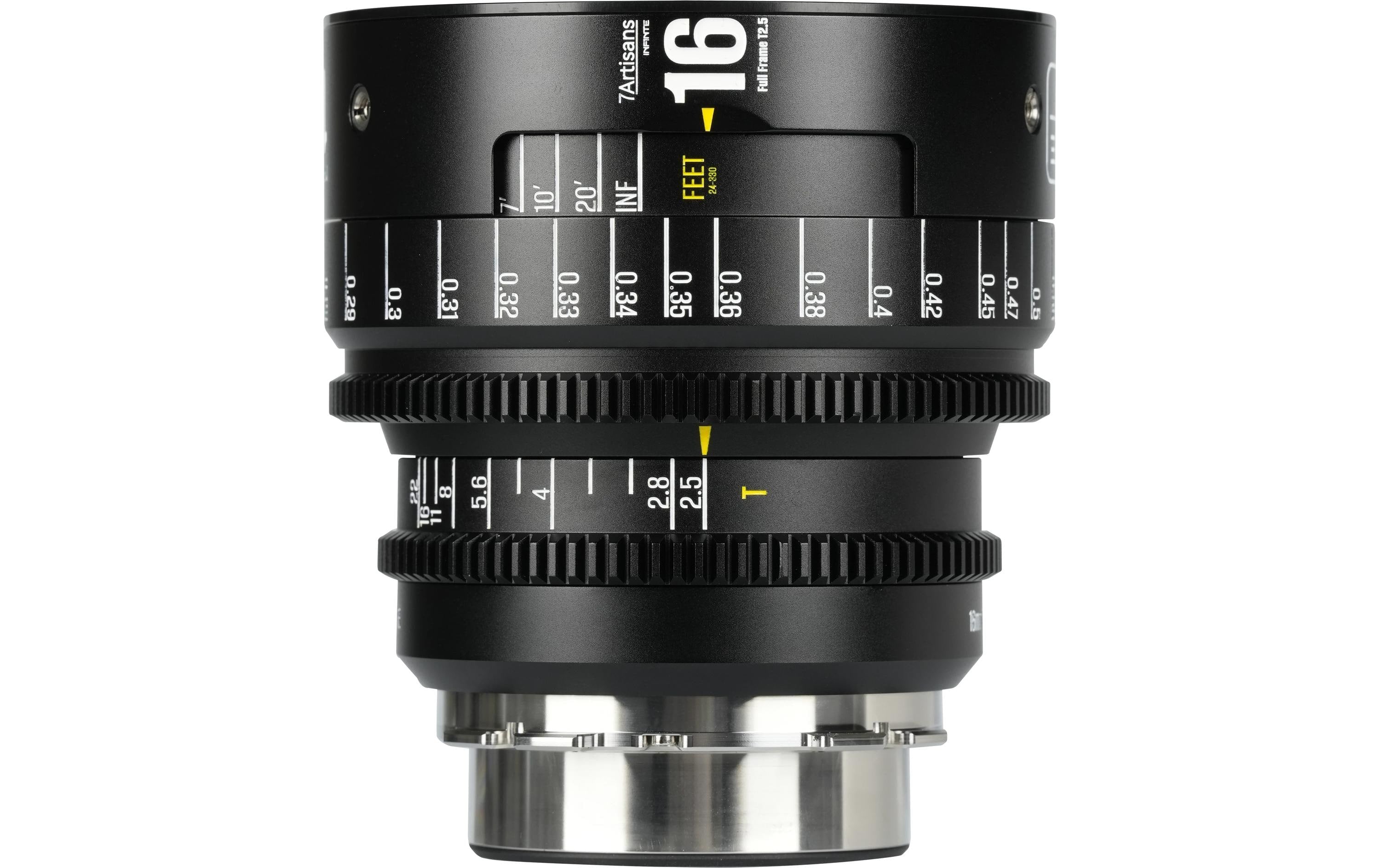 7Artisans 16T25B-PL INF 16mm T2.5 INFINTE PL Mount